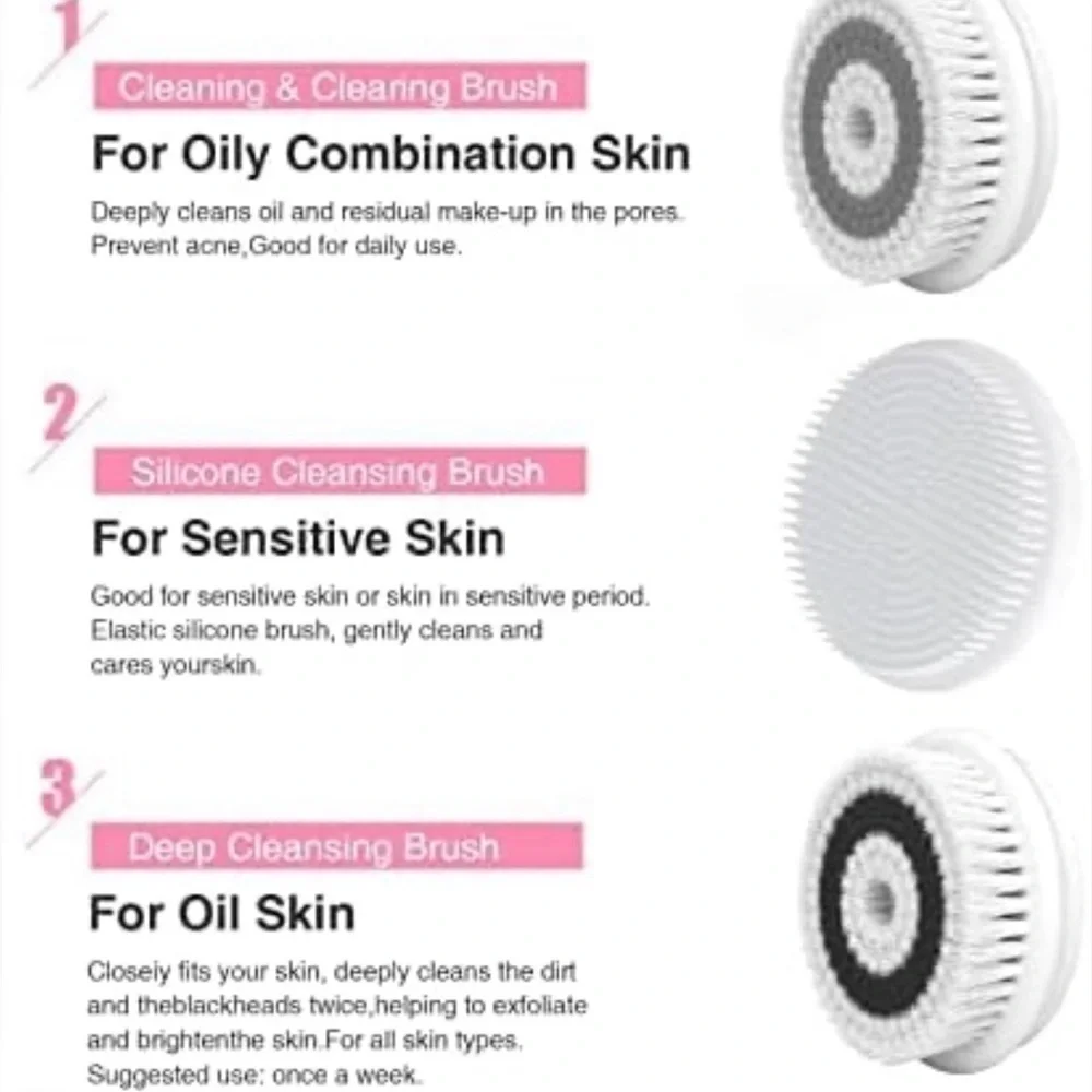 Facial cleansing spin brush NEW
